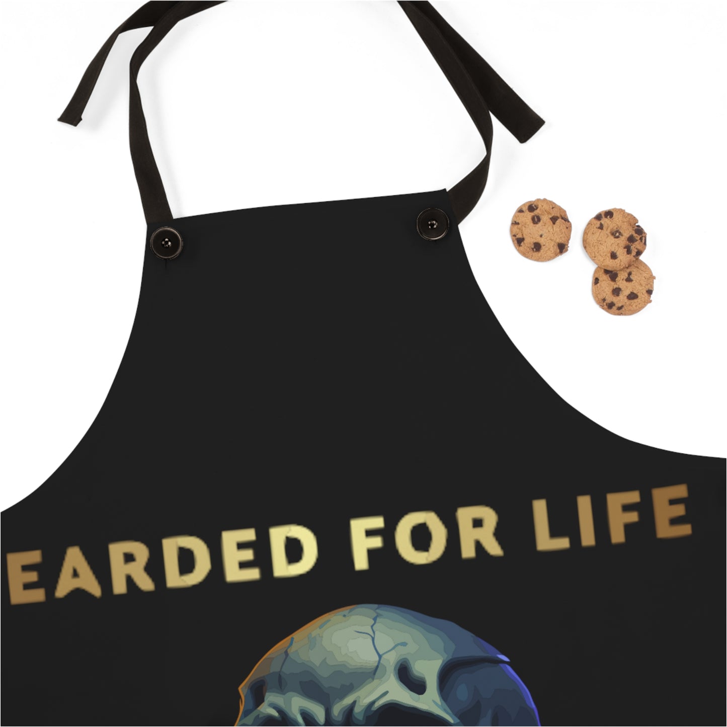 Bearded for Life apron for that bearded man that's beard just wont quit on fathers day apron for grilling and proclaimimg love for beards 2