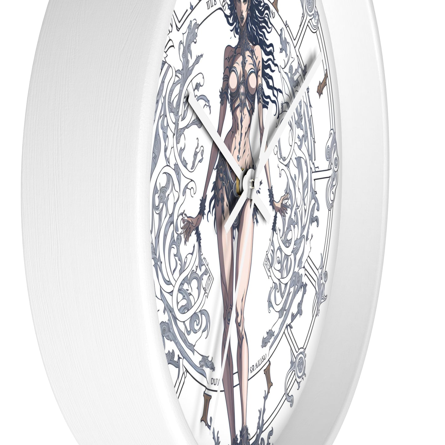 Celestial Goddess Wall Clock design 2 celestial goddess Analog Wall Clock design for those fantasy lovers the library