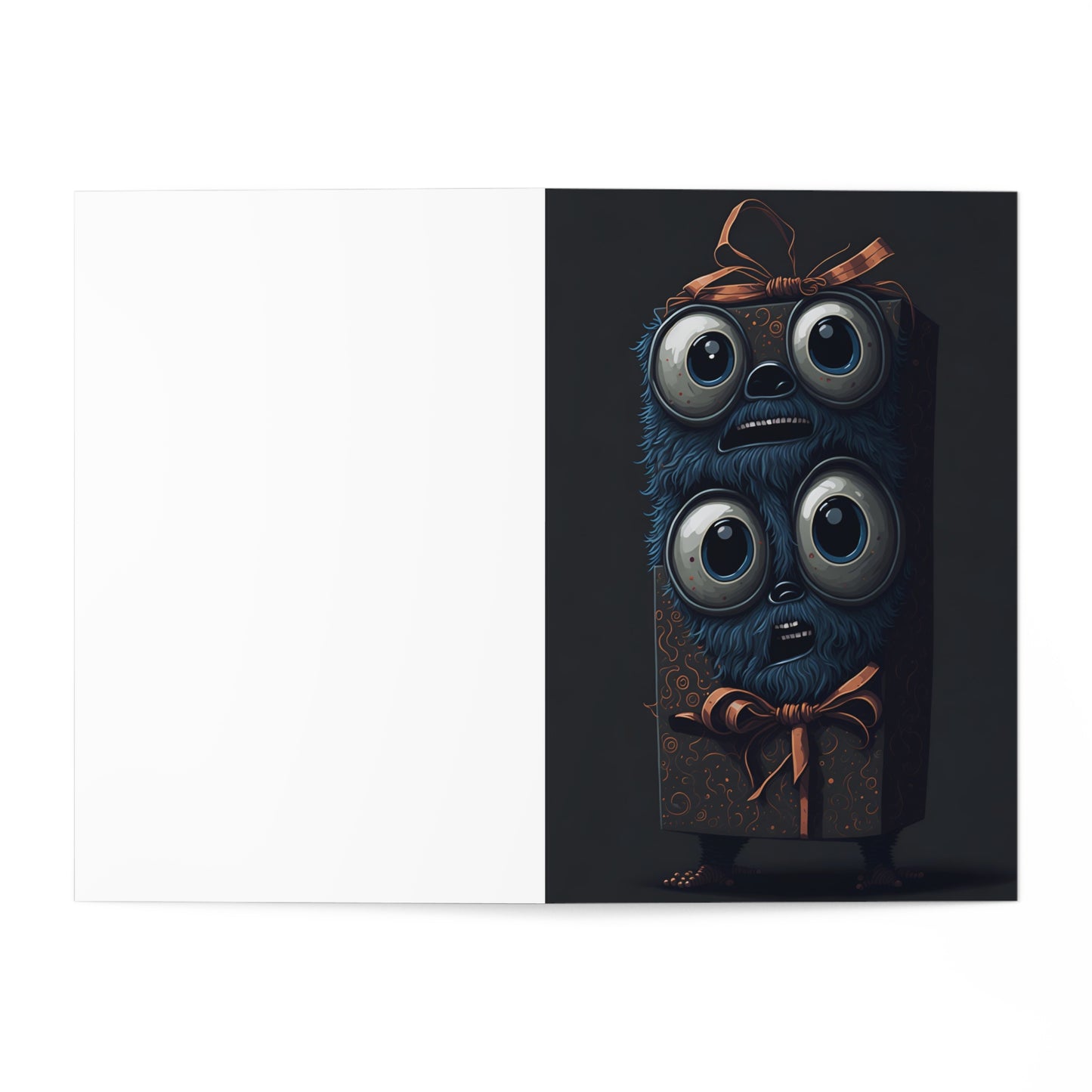 Happy Birthday Monster Greeting Cards (7 pcs) Design 11 of 15