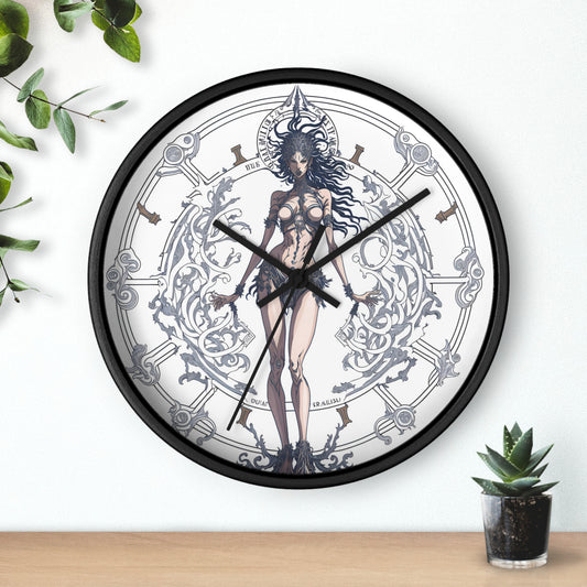 Celestial Goddess Wall Clock design 2 celestial goddess Analog Wall Clock design for those fantasy lovers the library