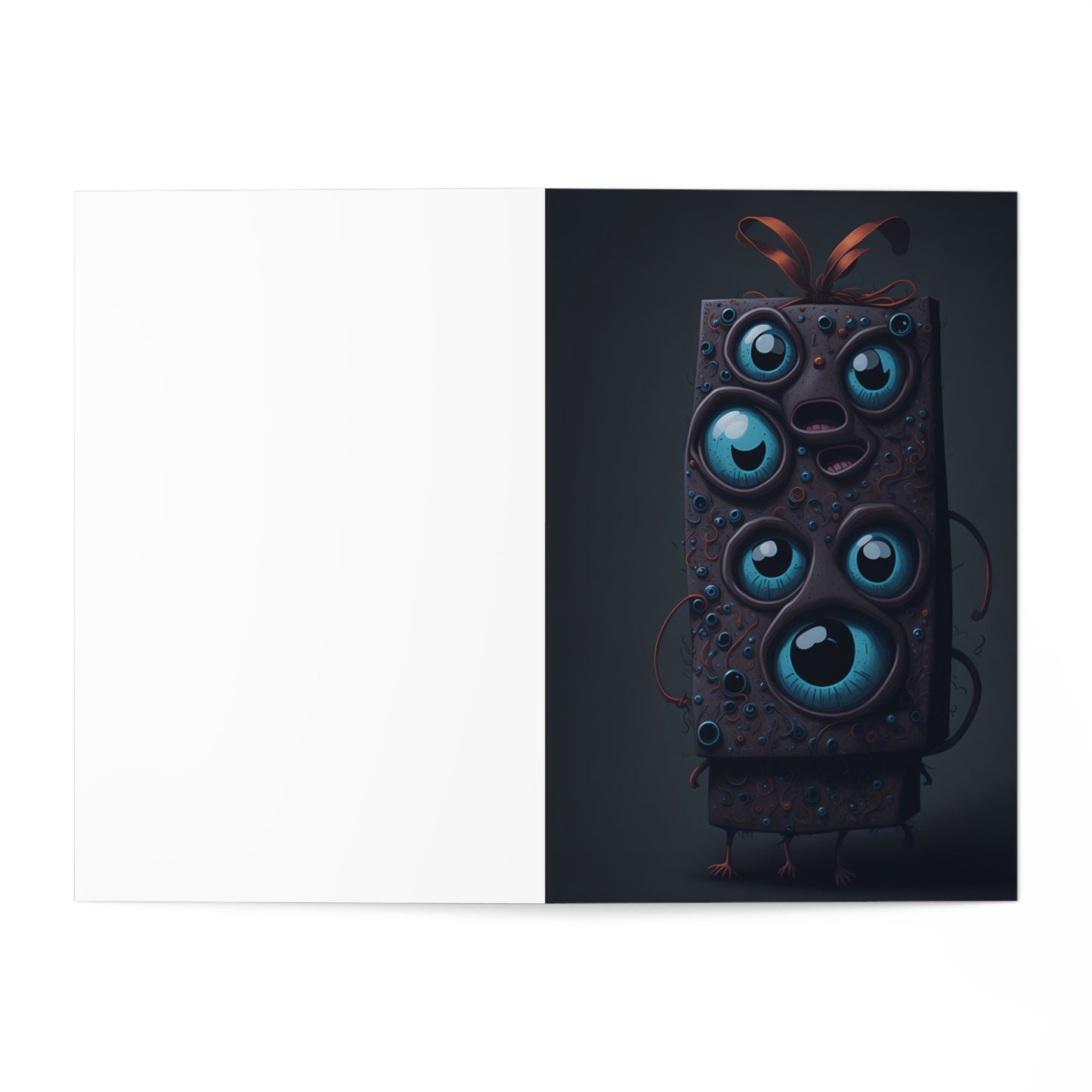 Happy Birthday Monster Greeting Cards (7 pcs) Design 15 of 15