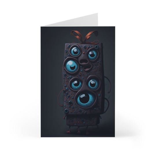 Happy Birthday Monster Greeting Cards (7 pcs) Design 15 of 15