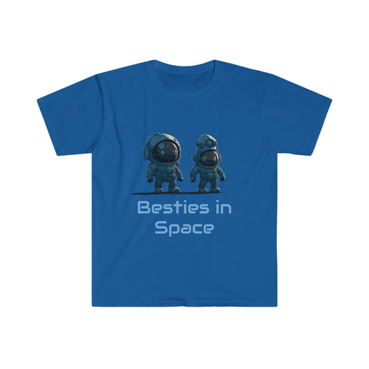 Besties in Space T-Shirt for best friends gift for Science Fiction book fans planet xorax zee lolo tshirt tee assorted colors sizes v2