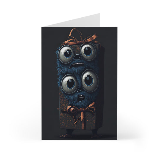 Happy Birthday Monster Greeting Cards (7 pcs) Design 11 of 15