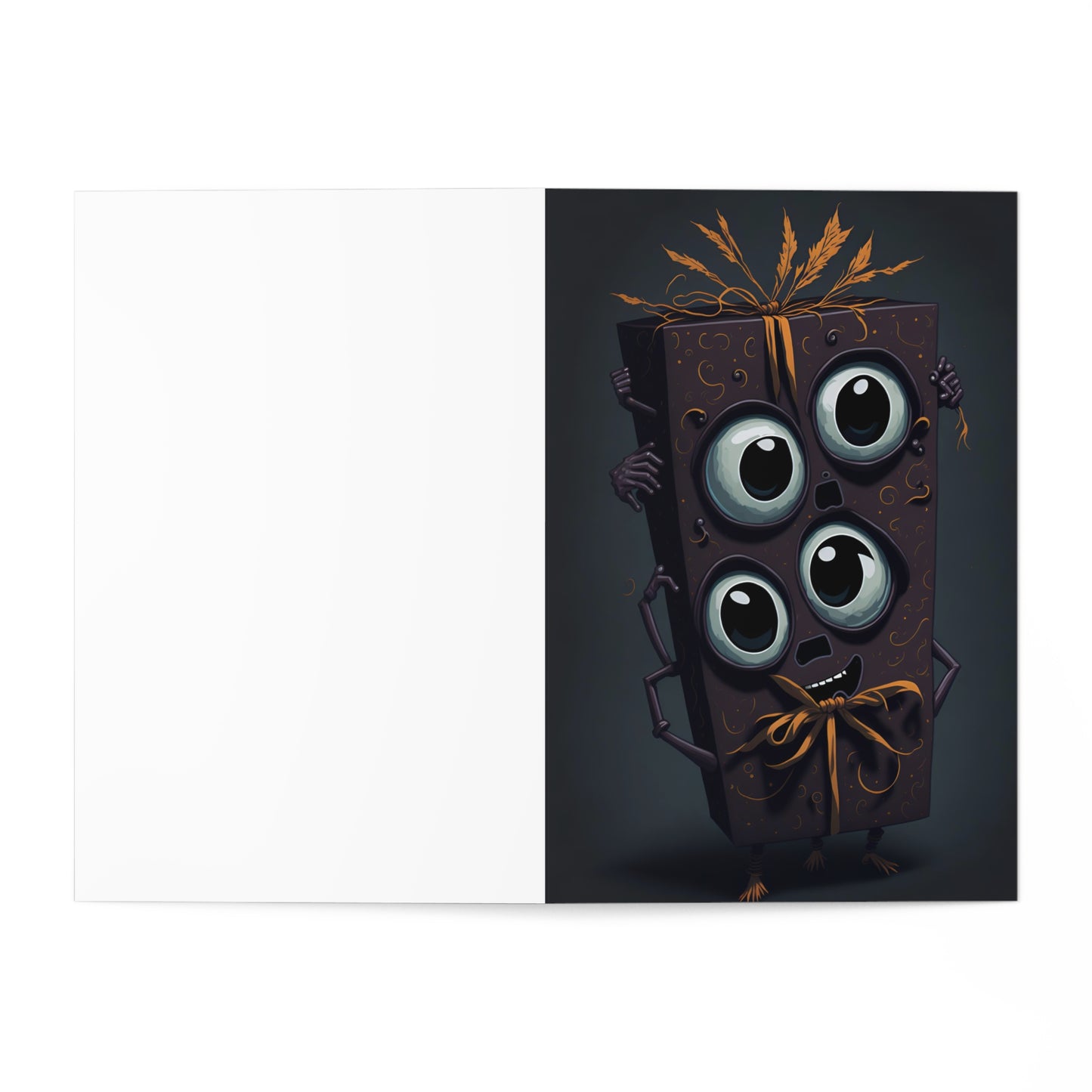 Happy Birthday Monster Greeting Cards (7 pcs) Design 14 of 15