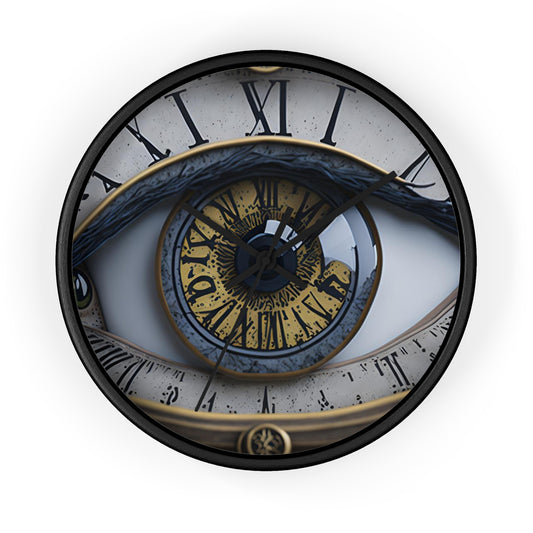 Steampunk Eyes Analog Wall Clock design 1/4