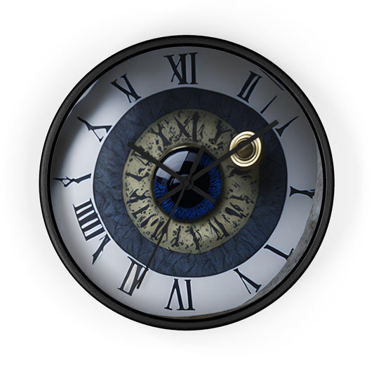 Steampunk Eyes Analog Wall Clock design 4/4