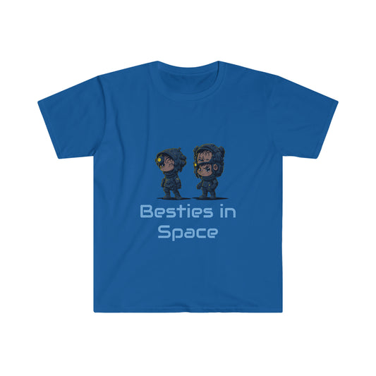 Besties in Space T-Shirt for best friends gift for Science Fiction book fans planet xorax zee lolo tshirt tee assorted colors sizes v3