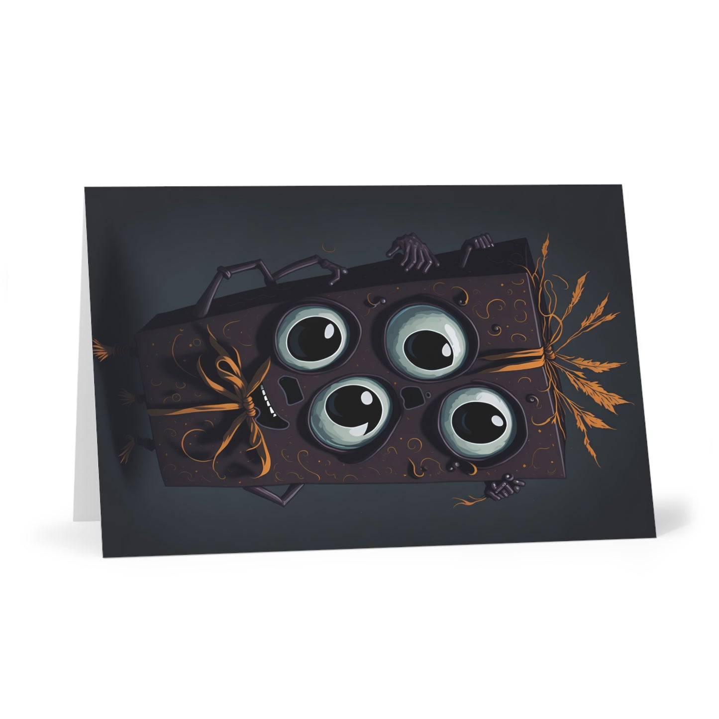 Happy Birthday Monster Greeting Cards (7 pcs) Design 14 of 15